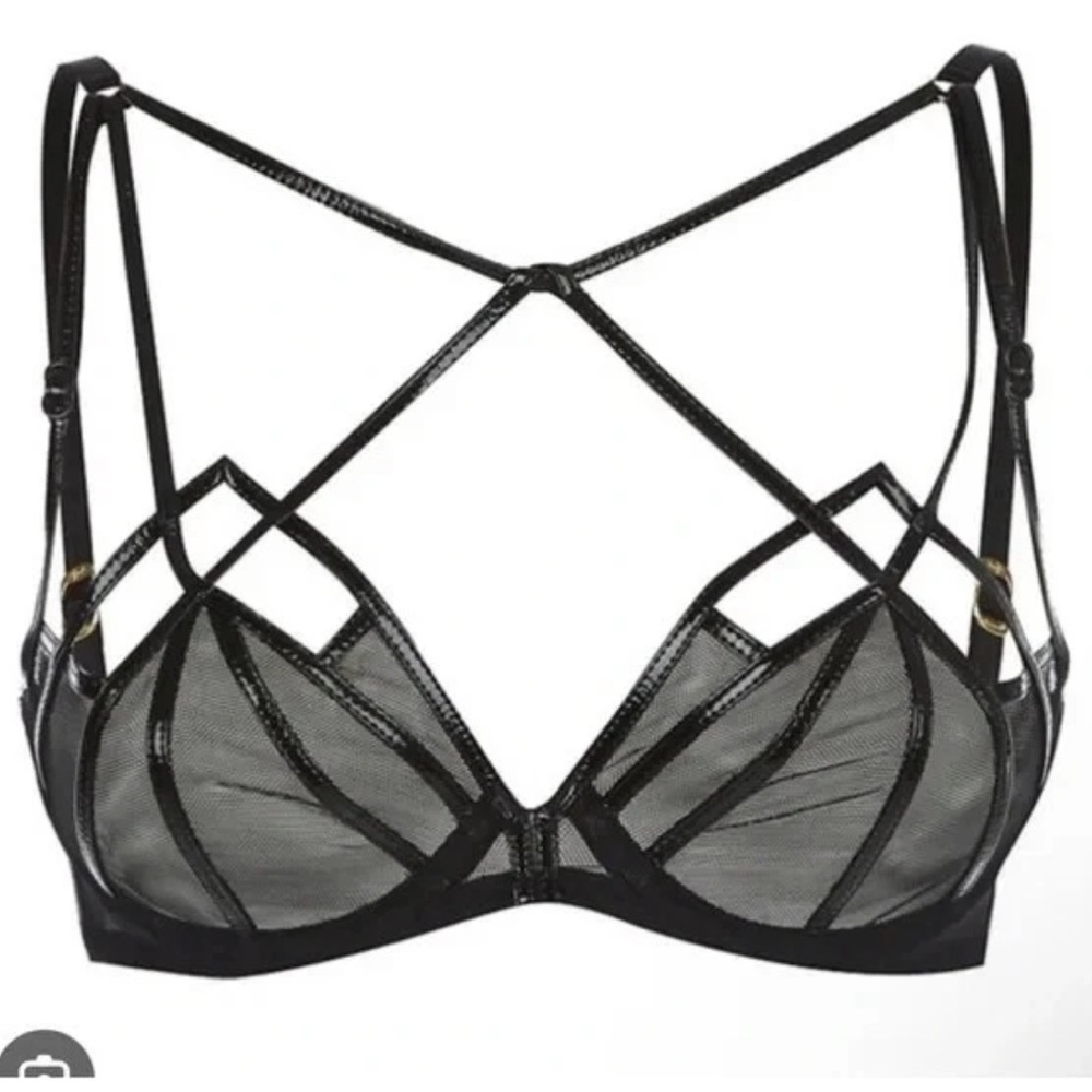 Agent Provocateur - Jet Black Bra 36C